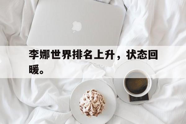 星空体育-李娜世界排名上升，状态回暖。